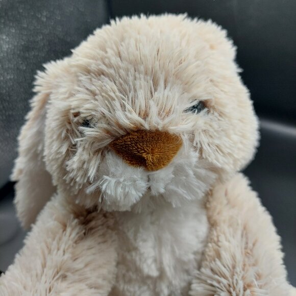 Melissa & Doug Burrow Bunny 9" Stuffed Plush Sitting Lop-Eared Floppy Rabbit - Picture 2 of 7